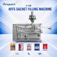 Machine d'emballage automatique HFFS pour sachets de poudre d'assaisonnement/épices/bouillon/mélanges de soupes
