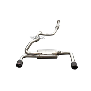 Knalpot Valvetronic, Stainless Steel Valvetronic sistem knalpot Catback untuk Ford Focus 2010 sampai 2019 kinerja knalpot - Product Image 1