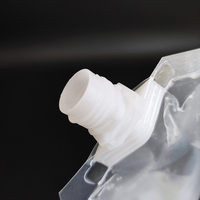 Pochette à Bec Verseur Transparente de 50 ml pour Voyage et Échantillon