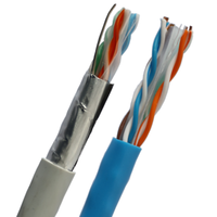 Harga Terbaik Kabel Jaringan LAN CAT6 8-Konduktor 4-Pasangan Merek HANLI untuk Komunikasi Internet