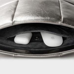 Housse d'<span class=keywords><strong>ordinateur</strong></span> <span class=keywords><strong>portable</strong></span> rembourrée en cuir PU imperméable personnalisée de <span class=keywords><strong>13</strong></span> à 14 <span class=keywords><strong>pouces</strong></span> pour MacBook Neo Air <span class=keywords><strong>13</strong></span>, Dell Surface Laptop <span class=keywords><strong>13</strong></span> - Product Image 5
