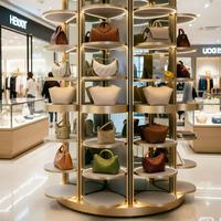 Présentoir Rotatif Silencieux à Moteur Intelligent 360° pour Figurines de Collection Haut de Gamme, Vitrine en Aluminium sur Mesure avec Éclairage LED et Télécommande
