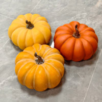 Grande citrouille décorative en mousse pour la décoration de table de fête de jardin en extérieur, Festival de la Récolte d'Automne et Thanksgiving