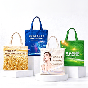 Bolsa de Tela Personalizada de Fábrica con Impresión Completa, Bolsa de Compras de Algodón Ecológica con Logotipo Personalizado, Sostenibilidad OEM/ODM - Product Image 1