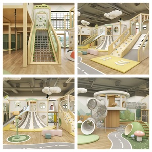 Équipement de terrain de jeu intérieur <span class=keywords><strong>pour</strong></span> enfants, système de labyrinthe d'aventure, aire de jeux de qualité commerciale <span class=keywords><strong>pour</strong></span> enfants, Fun Land Cafe House - Product Image 2