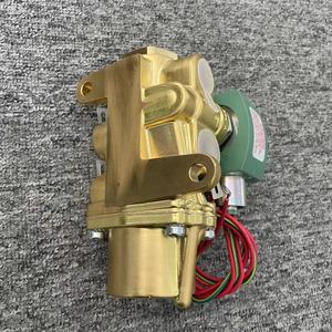 Válvulas solenoides de 4 vías con solenoide doble de 1/4 NPT, cuerpo de latón, tipo pistón operado por piloto, solenoide 8344G070 8344 - Product Image 4