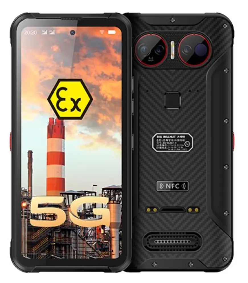 2023 newest phones super long standby time 800 hours 8000mAh 6.67inch bluetooth 5.1 gsm satellite phone rugged smartphone atex