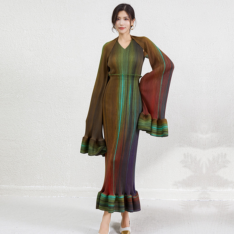 chinese dress ladies Free Falling Quilted Midi Dress 1XL