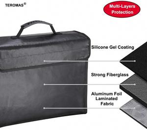 CUSTOM Large Office & School Fireproof <b>Document</b> <b>Bag</b> 's Favorite Hot Selling File Organizer Fire Material Case - Product Image 6
