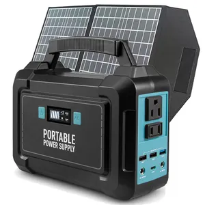 150w 110v 220v ups eu eua casa estação de energia solar portátil com painel solar 60w