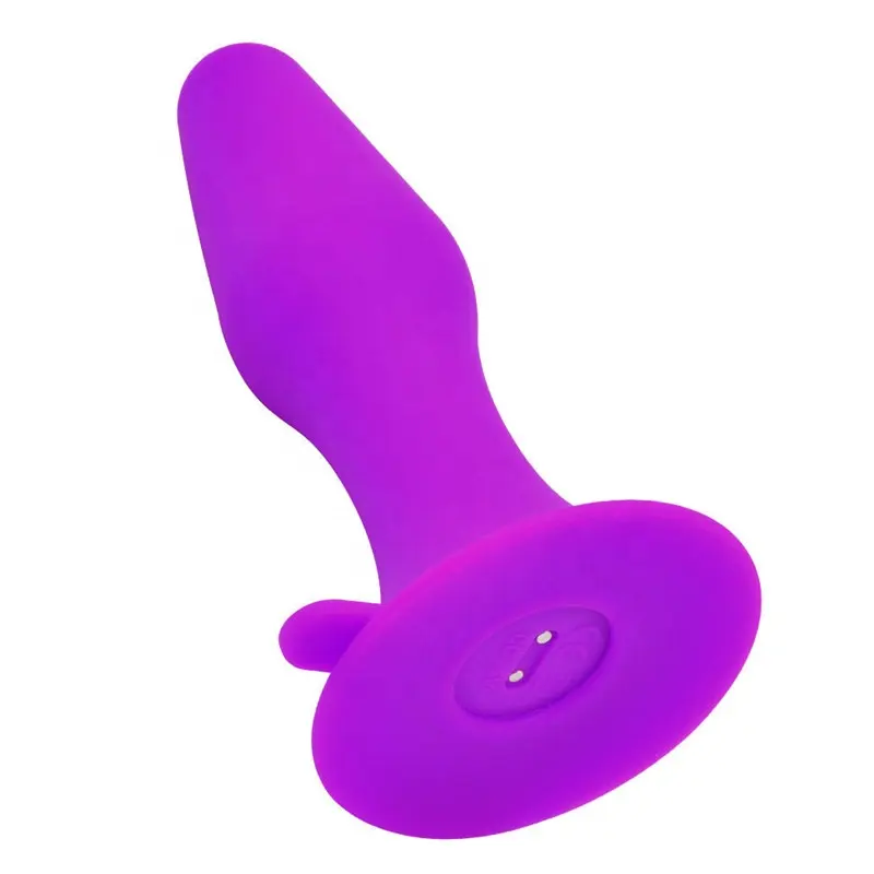 Vibrador anal eléctrico de silicona para hombres y mujeres, Juguetes sexuales anales caseros, tapón anal vibrador natural