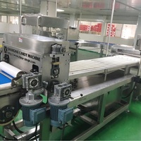 Machine de fabrication de barres chocolatées protéinées et céréalières entièrement automatique Barre d'arachides Nougat Caramel Ligne de production