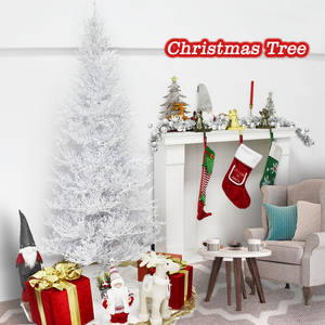 Árbol de Navidad Blanco de PVC de Alta Calidad para las Fiestas Familiares 2025 - Product Image 5
