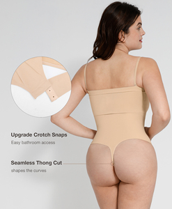 HeXin ชุดรัดรูปไร้สายไร้รอยต่อสำหรับผู้หญิงชุดกระชับสัดส่วนควบคุมหน้าท้อง - Product Image 3