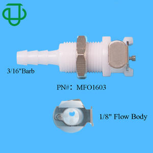 Conector Hembra de Placa con Rosca Externa Serie M, Acoplamiento Rápido de Plástico de 1.6-6.4mm para Equipos Médicos, Alimentarios e Industriales - Product Image 3