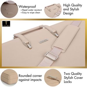 Portafolio de Cuero A2 para Artistas y Pintores, Porta Lápices de Colores con Bolsa de Suministros Artísticos Ideal para Regalo - Product Image 2