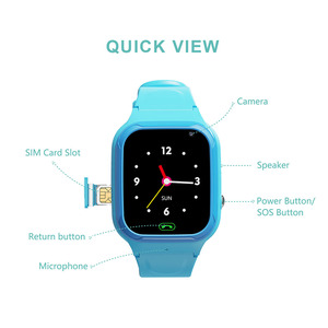Reloj Inteligente 4G IP67 para Niños con Tarjeta SIM, Llamada SOS, Posicionamiento LBS+WIFI, Videollamada y Modo Clase para Estudiantes - Product Image 6