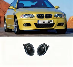 SINO Apto para <span class=keywords><strong>BMW</strong></span> Serie 3 <span class=keywords><strong>E46</strong></span> 98-04, Faros <span class=keywords><strong>Antiniebla</strong></span> 318 de Doble Puerta y Cuatro Puertas, Barra Delantera 320, Barra de Luz 325, Lámpara 328 - Product Image 5