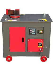 Máquina Dobladora de Anillos de Acero CNC de Alta Precisión con Pantalla Digital y Componente Central del Motor - Product Image 1