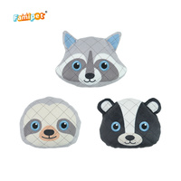 Jouet en peluche pour chien Famipet : Nouveauté, design animal mignon, doux, à effet froissé et couineur, vente en gros sur mesure