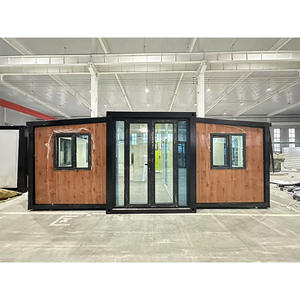 บ้านสำเร็จรูปแบบพกพา2-3ห้องนอน, ที่เก็บ20FT ขยายได้บ้านเคลื่อนที่ขนาดเล็กสำหรับอาคารสำนักงานโรงแรมเฟอร์นิเจอร์พับได้ - Product Image 4