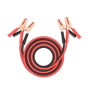 Cable de Arranque para Batería de Coche, Cable de Carga de Cobre Reforzado de 4m, Cable de Arranque para Emergencias en Sedán/Todoterreno/SUV - Product Image 1