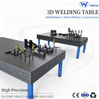 Table de Soudage 3D Nitrurée à Approvisionnement Direct Usine D16 D28 Certifiée CE Résistante à la Corrosion