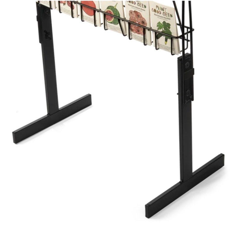 Apache Factory Customized Metal Iron Wire Seed Display Racks Supermarket Grade for Seeds Plants and Crops — view 4