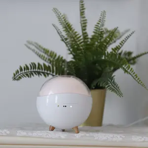 Cute Household Mini 120ml Potable Lamp Night Light Aroma Essential Oil Rain Cloud Humidifier Diffuser