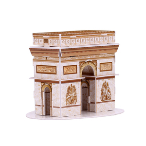 Juguetes Educativos, Kit de Manualidades DIY, Rompecabezas 3D del Arco del Triunfo, Rompecabezas 3D de Arquitectura Mundialmente Famosa, Modelo 3D de Edificio, Juguete de Regalo - Product Image 4