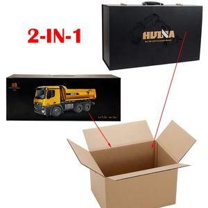 Комбинация Huina 1580 + 1582, лучшие бюджетные Игрушки для мальчиков, легированная металлическая машина, колесный погрузчик, грузовик с дистанционным управлением, экскаватор, игрушка, Радиоуправляемый экскаватор - Product Image 6