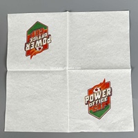 Serviettes en papier Airlaid blanches de haute qualité en gros, pochettes à couverts personnalisées, serviettes de table pour restaurant