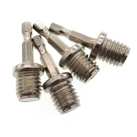 Pexmientas M14 filetage de vis adaptateur de fraise d'angle perceuse électrique tige de connexion accessoires d'outils électriques adaptateur de perceuse à tige hexagonale