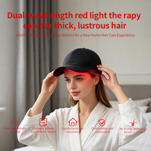 Casque de luminothérapie REDSKY pour soins capillaires à domicile – Accessoire de physiothérapie électronique portable - Product Image 1