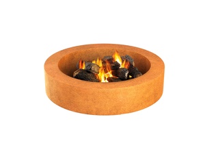 Outdoor Corten Garden Steel Fire Pit Fireplace with Wood Burning Capability Fire Pit Products - Product Image 5