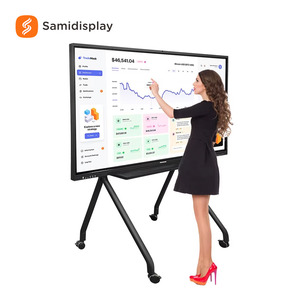 Pizarra Digital Inteligente de 75 Pulgadas con TV 4K, para Educación en Línea, Conferencias, Pantalla Táctil, Todo en Uno - Product Image 1