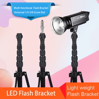 Support de lumière Trépied léger pour appareils photo Support de lumière en Fiber de carbone pour Softbox Vidéo Flash caméra trépied professionnel