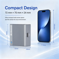 IoT Edge Gateway ARM Mini PC RK3566 Industriële Controller 2GB+16GB EMMC 2*Gigabit LAN 6*COM RS485 GPIO 4DI+4DO Compact Formaat