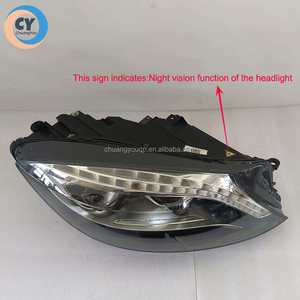 Lente de Faro Original para <span class=keywords><strong>Mercedes</strong></span>-Benz Clase S W222 2014-2017, Nuevo Faro LED para S320/S500/AMG S63/S65/<span class=keywords><strong>Maybach</strong></span> 12V 5000K 5000 - Product Image 2