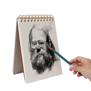 Custom <strong>Personalise</strong> A4 A5 A6 Blank Watercolor Spiral Art Sketch Pad Graffiti <strong>Sketchbook</strong> for Drawing - Product Image 6