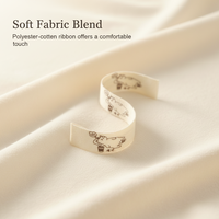 Étiquettes de col personnalisées à coudre, motifs de charmes, logo, formes multiples, non-tissées, lavables, tissées à la machine, pour vêtements