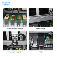 Programador de ICs de Carrete a Bandeja Totalmente Automático KR42-2500-RA, Equipo de Programación de Chips de Llaves de Coche de Alta Velocidad