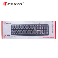 Clavier filaire pour ordinateur portable et ordinateur de bureau JERTECH K328, fabrication sur mesure, 104 touches, bureau, entreprise