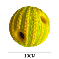 Funning grinçant molaire fuite alimentaire durable mâcher chien jouant jouets chien balle jouet pour animaux de compagnie