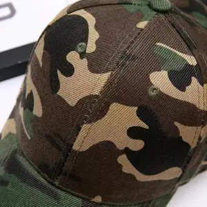 Factory Direct Custom Camouflage Hat With Embroidery Unisex Sports Hat For Outdoor Fishing Casual Wear Wholesale