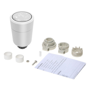 Accessoire ABS de vanne de radiateur <span class=keywords><strong>thermostatique</strong></span> <span class=keywords><strong>intelligente</strong></span> Zigbee (TRV) pour <span class=keywords><strong>tête</strong></span> d'accessoire de radiateur de chauffage d'hôtel pour maison <span class=keywords><strong>intelligente</strong></span> - Product Image 3