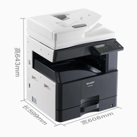 Nouveau pour copieur laser Sharp M2522R A3/A4, impression recto verso, copie et numérisation couleur avec lecteur USB en noir et blanc