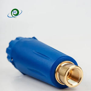 真鍮製VポートST-75フォームノズル 4000 PSI 1/4F 真鍮製 ブルーとブラック <span class=keywords><strong>1.2mm</strong></span>ノズル付き 車洗浄フォームツールに最適 - Product Image 3