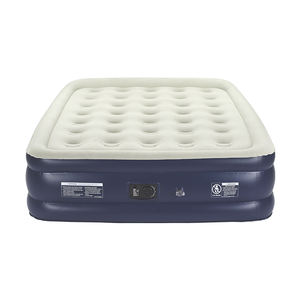 18 "-20" Queen <span class=keywords><strong>Deluxe</strong></span> <span class=keywords><strong>Blow</strong></span> up Colchón de aire Cómoda cama de aire autoinflable con bomba incorporada - Product Image 1