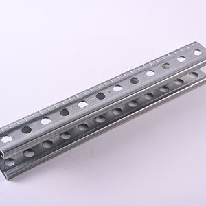 Hochwertiger perforierter C-Kanal Zink <span class=keywords><strong>Aluminium</strong></span> Magnesium Federbein Stütz kanal Stahl - Product Image 3